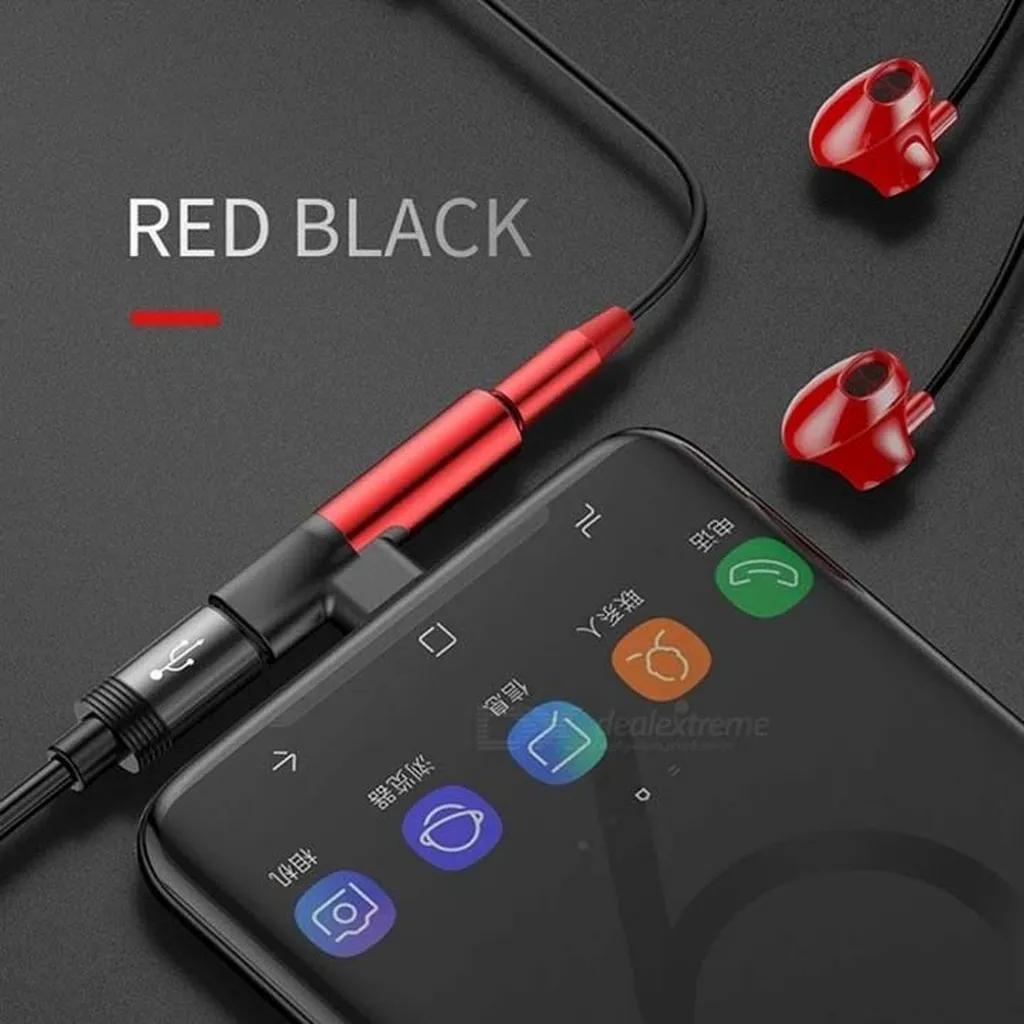 مبدل USB-C به AUX/USB-C باسئوس مدل l41 - تصویر 11