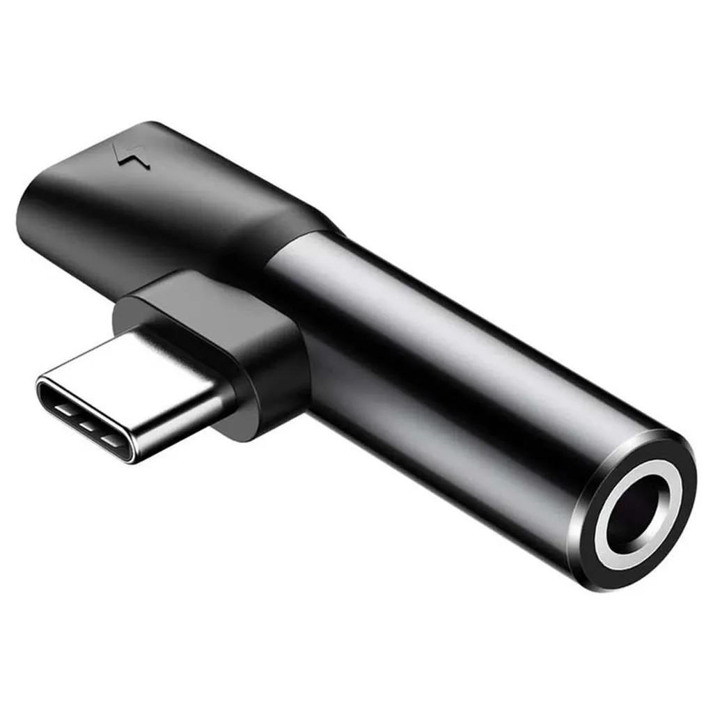 مبدل USB-C به AUX/USB-C باسئوس مدل l41 - تصویر 17