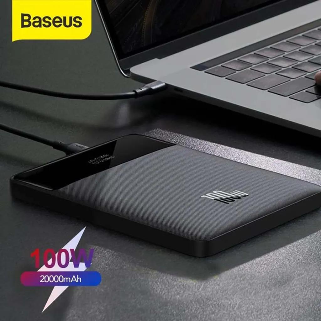 پاوربانک 100 وات باسئوس مدل Blade H1 P10021604123-00 ظرفیت 20000 میلی آمپر ساعت - تصویر 2