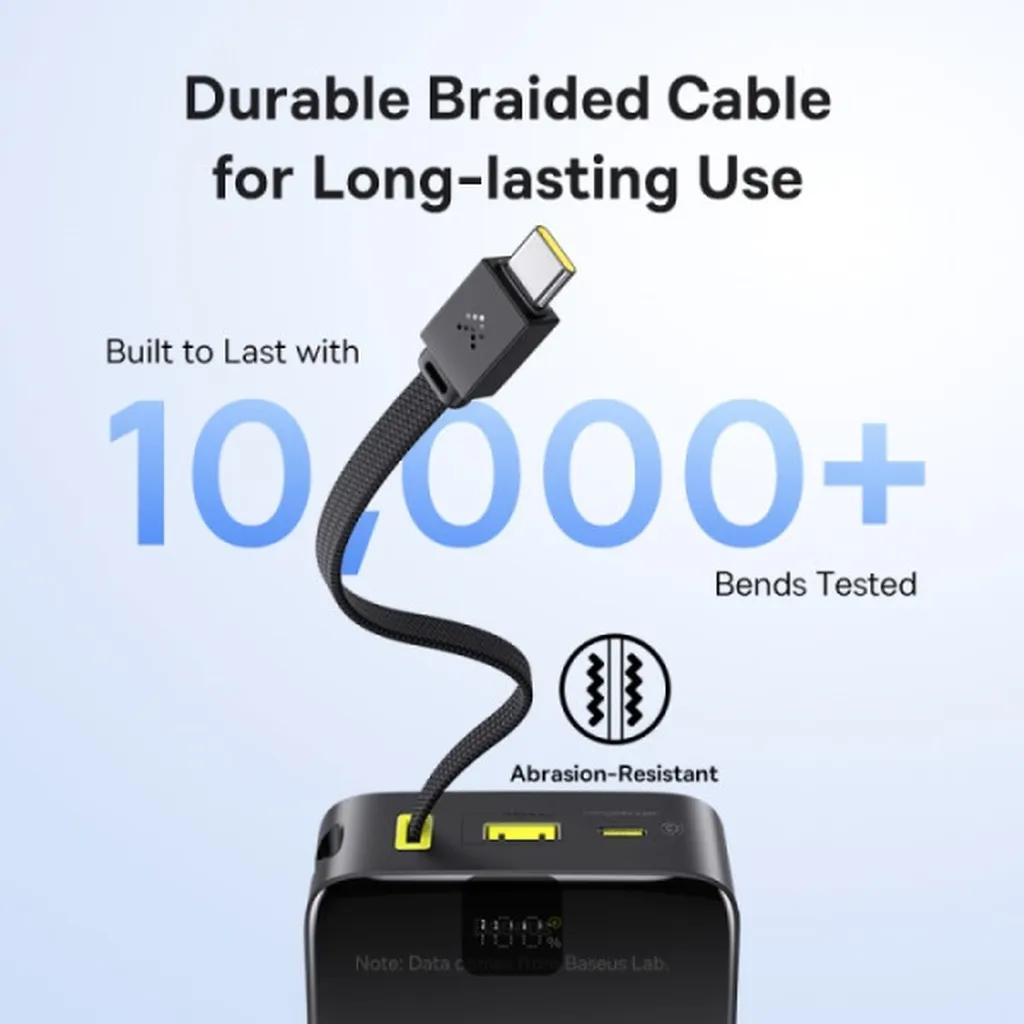 پاوربانک بیسیم 22.5 وات بیسوس مدل EnerFill FC51 Bipow2 Pro E0027700 ظرفیت 20000 میلیآمپرساعت - تصویر 6