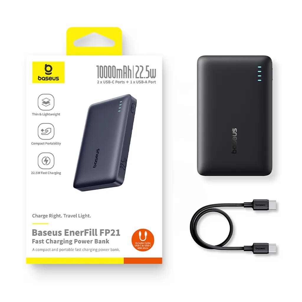 پاوربانک 22.5 وات بیسوس مدل enerfill fp21 ظرفیت 10000 میلیآمپرساعت - تصویر 12