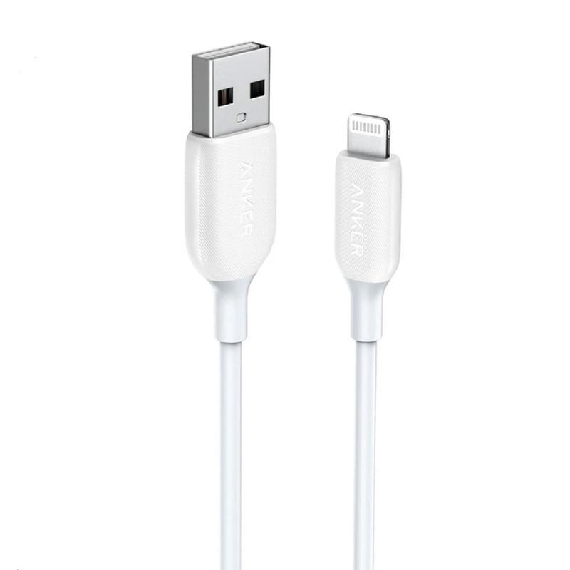 کابل تبدیل USB به لایتنینگ انکر مدل A8812H21 طول 0.9 متر - تصویر 1