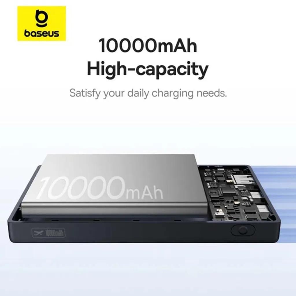 پاوربانک بیسوس مدل PicoGo 20W ظرفیت 10000 میلی آمپر ساعت - تصویر 2
