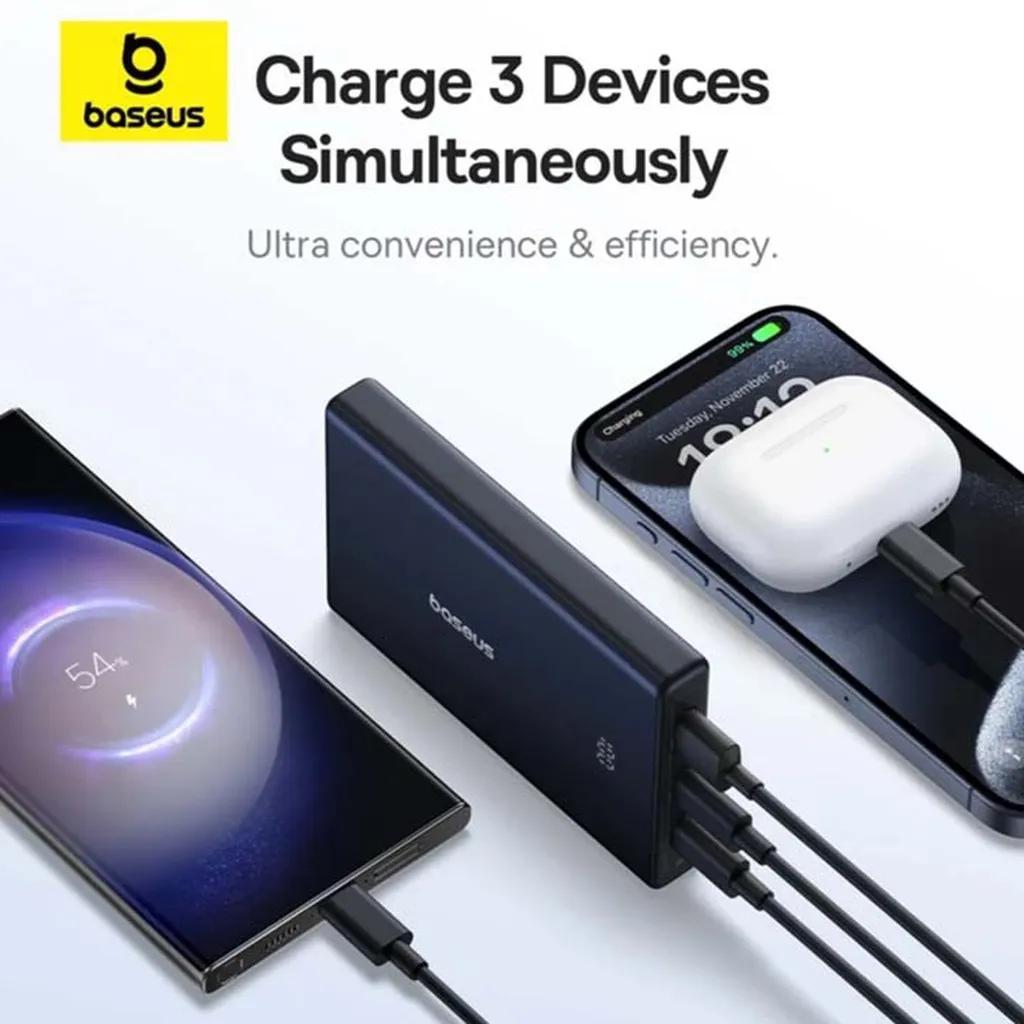 پاوربانک بیسوس مدل PicoGo 20W ظرفیت 10000 میلی آمپر ساعت - تصویر 12