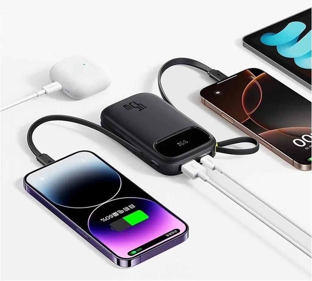 پاوربانک 45 وات بیسوس مدل EnerFill FC31 PPQD3‑1040 ظرفیت 10000 میلیآمپرساعت - تصویر 6