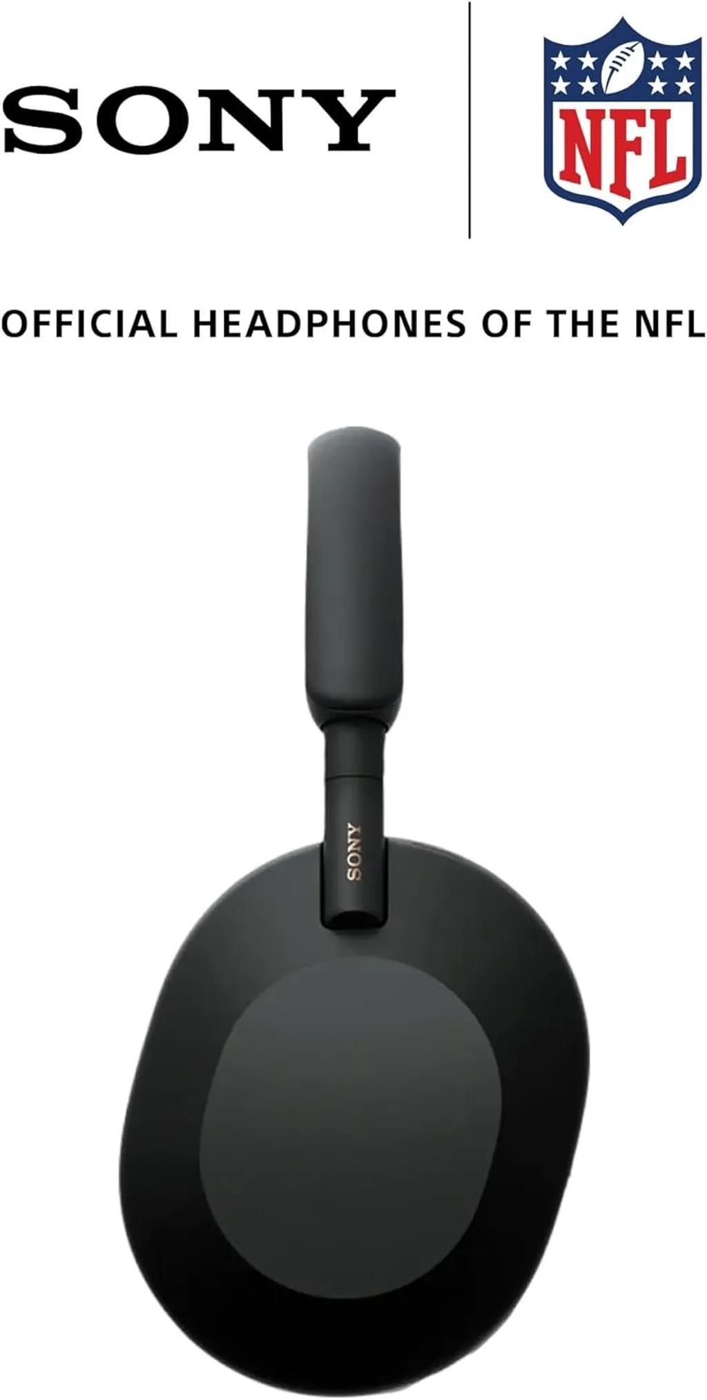 هدفون بی‌سیم سونی مدل WH-1000XM5 با نویز کنسلینگ فعال (ANC)، درگاه شارژ USB Type-C، دارای 4 میکروفون با فناوری Beamforming، پشتیبانی از دستیار صوتی، قابلیت اتصال همزمان به دو دستگاه - تصویر 5