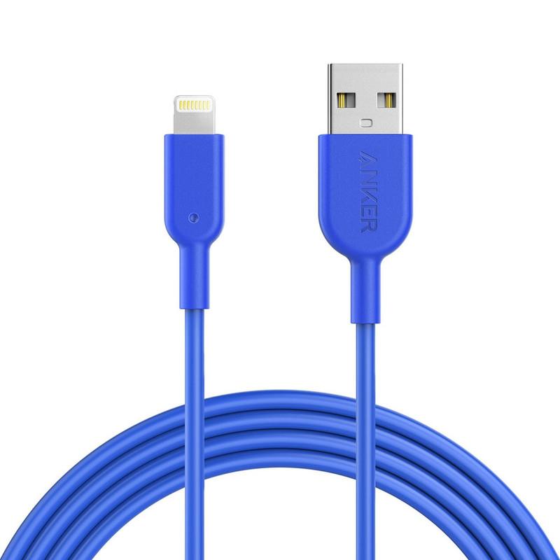 کابل تبدیل USB به لایتنینگ انکر مدل A8433 طول 1.8 متر - تصویر 1