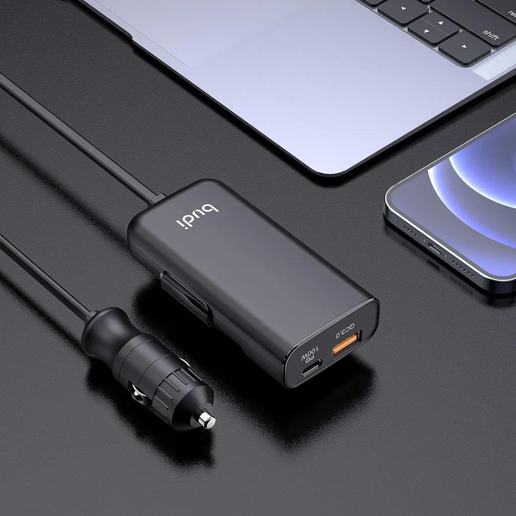 شارژر فندکی 60 وات بودی مدل CC632RB - تصویر 3