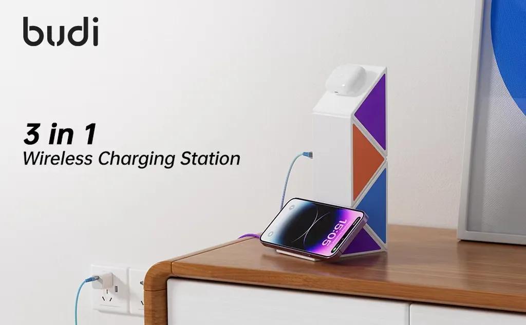 شارژر بی سیم 20 وات بودی مدل WL4600W - تصویر 19