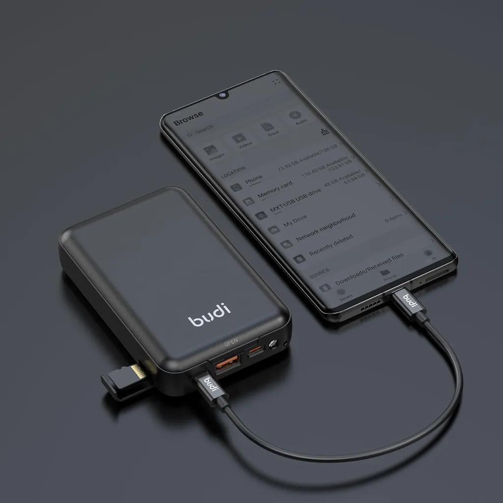 پاوربانک بودی مدل PB515KB ظرفیت 10000میلی آمپر ساعت - تصویر 7