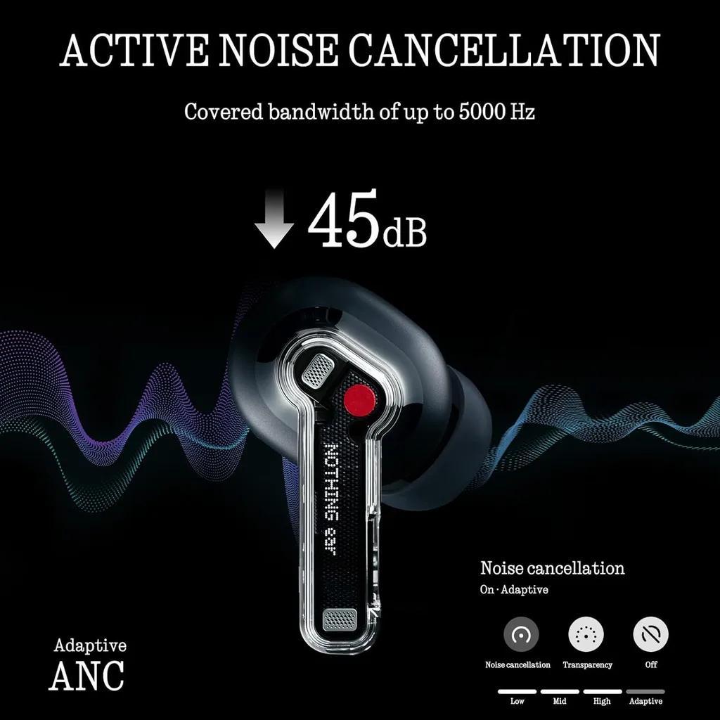 هدفون بلوتوثی ناتینگ مدل Ear - تصویر 4
