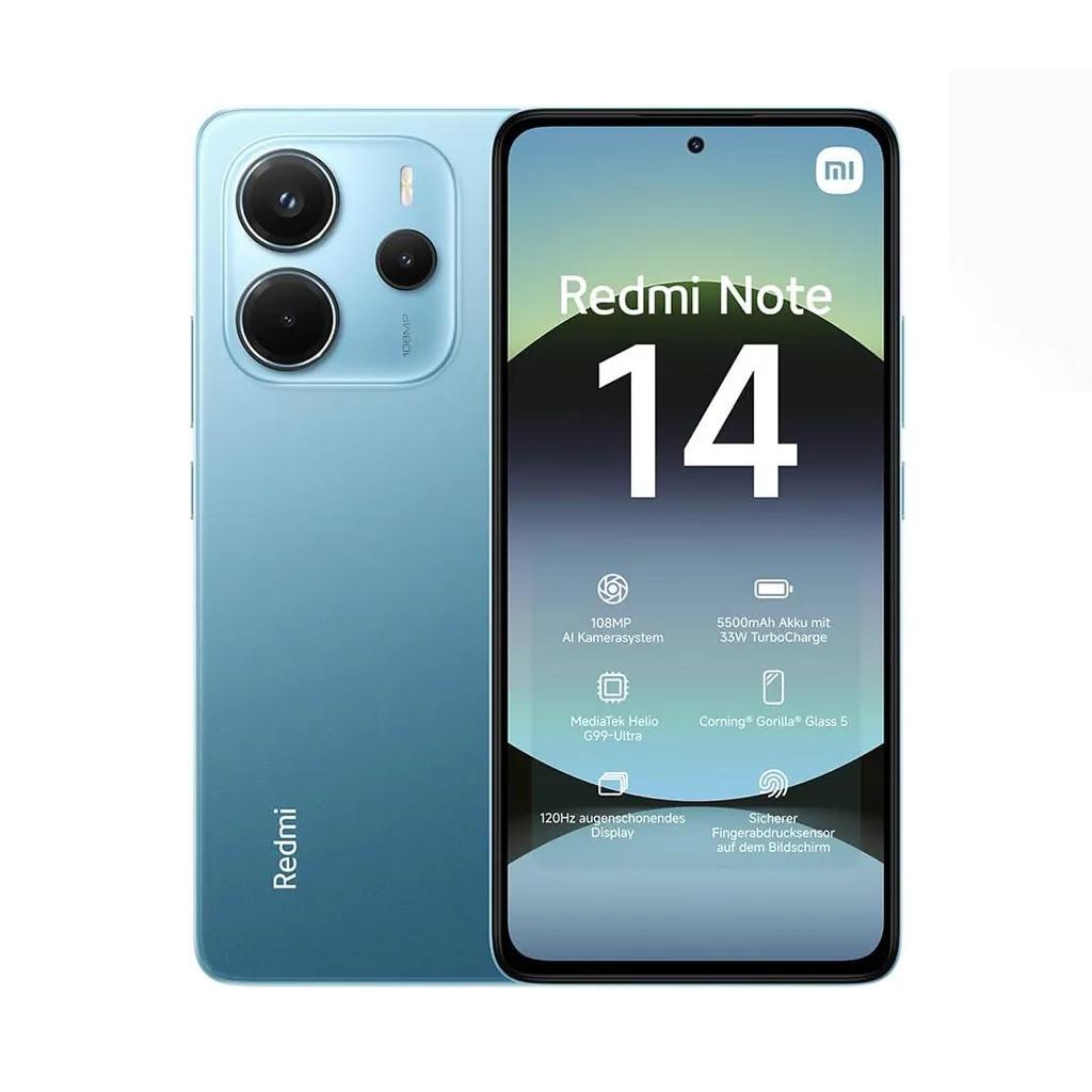 گوشی موبایل شیائومی مدل Redmi Note 14 4G دو سیم کارت ظرفیت 256 گیگابایت و رم 8 گیگابایت - پک اندونزی رام گلوبال - تصویر 3