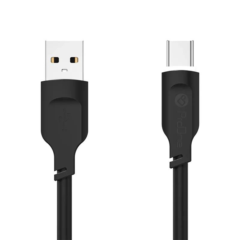 کابل تبدیل USB به USB-C پرووان مدل PCC144 طول 1.2 متر - تصویر 1