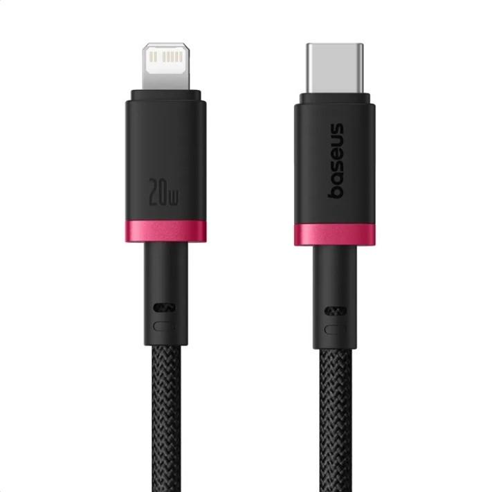 کابل تبدیل USB-C به لایتنینگ بیسوس مدل Dura Series 20W طول 1 متر - تصویر 1