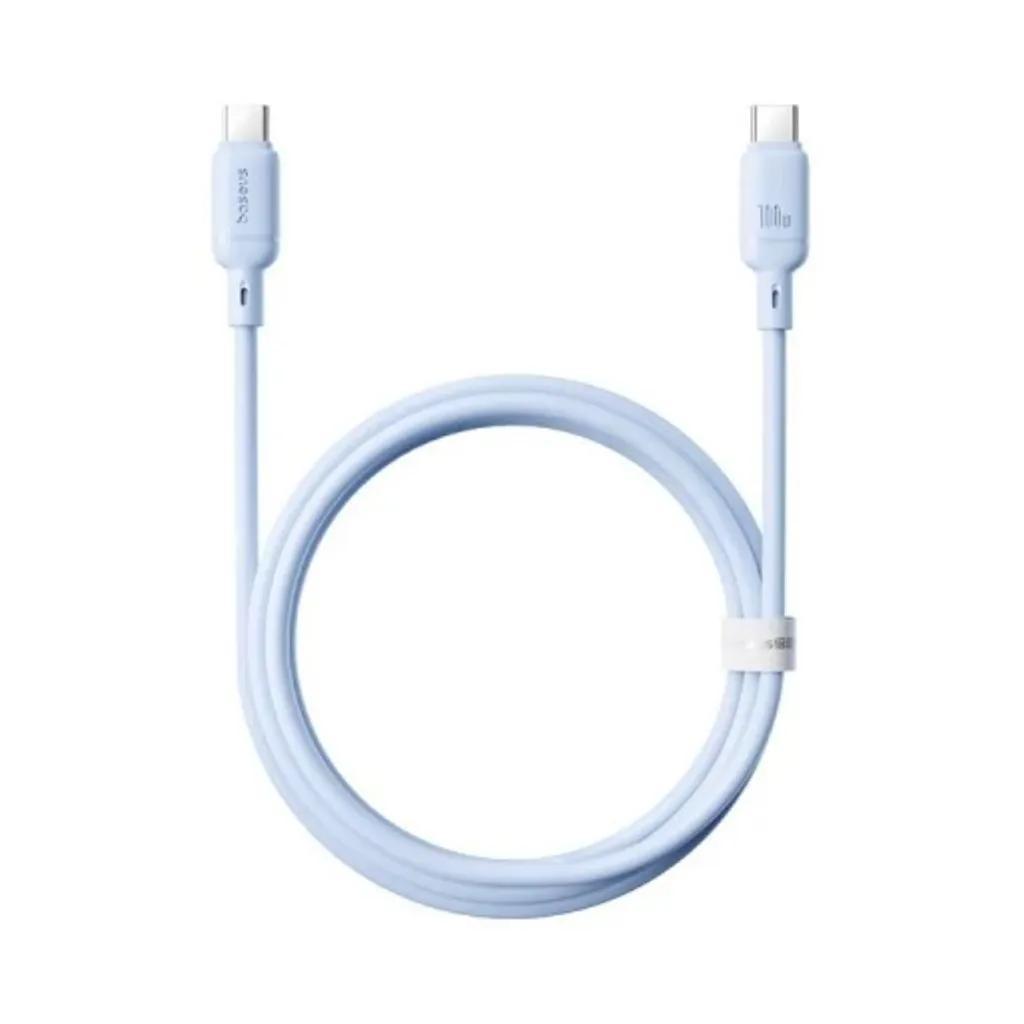 کابل USB-C بیسوس مدل Silky Series طول 1 متر - تصویر 5