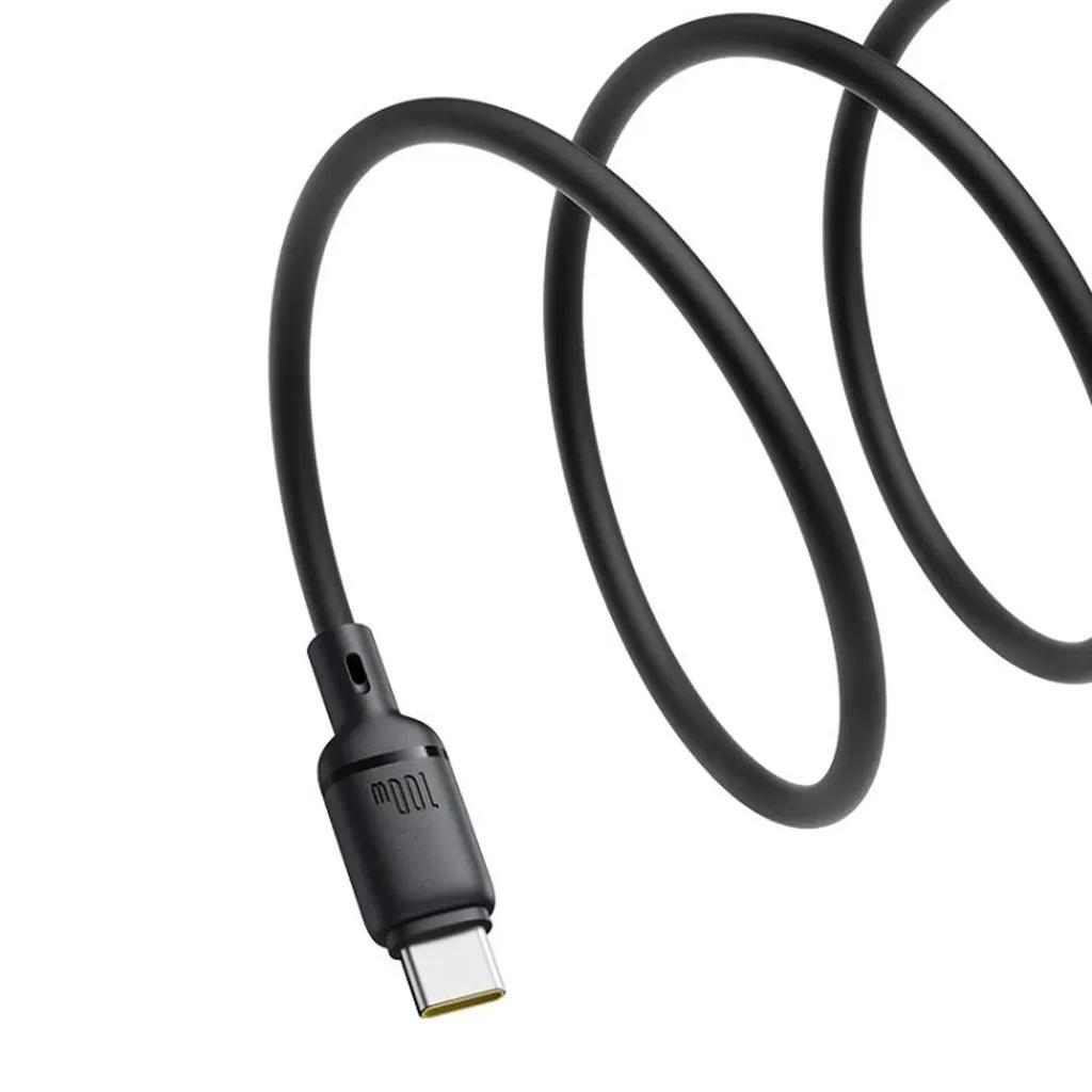 کابل USB-C بیسوس مدل Silky Series طول 1 متر - تصویر 6