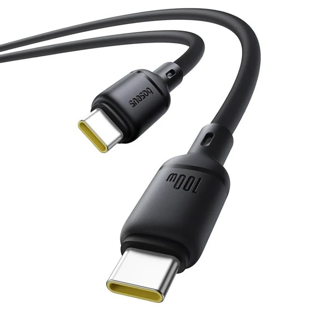 کابل USB-C بیسوس مدل Silky Series طول 1 متر - تصویر 13