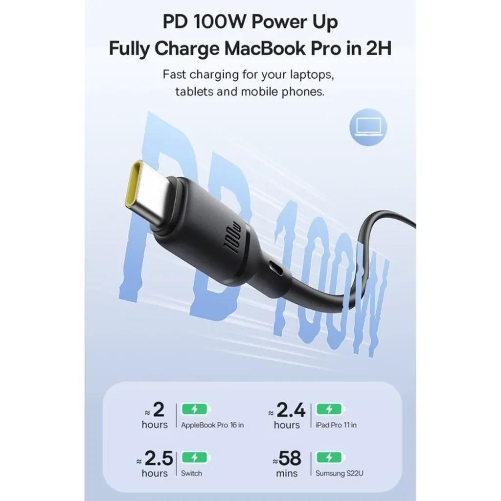 کابل USB-C بیسوس مدل Silky Series طول 1 متر - تصویر 11
