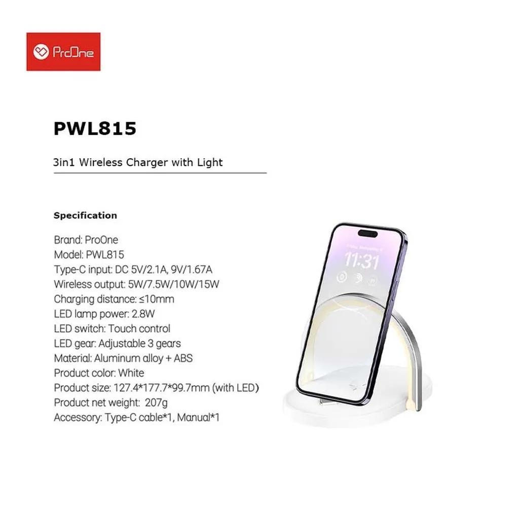شارژر بی سیم پرووان مدل PWL815 - تصویر 5