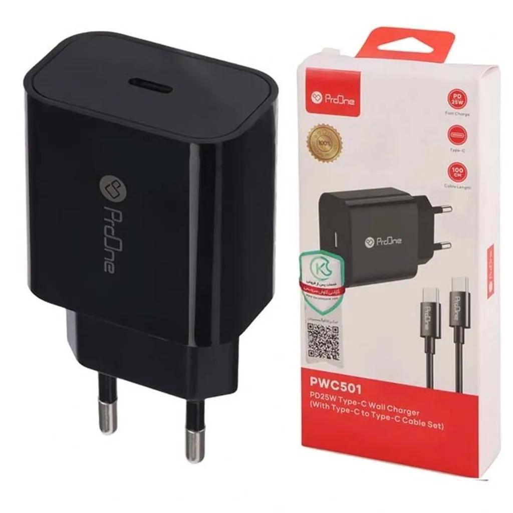 شارژر دیواری پرووان مدل PWC501 به همراه کابل USB-C - تصویر 5