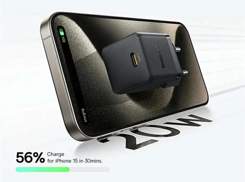 شارژر دیواری 20 وات بیسوس مدل Palm 20W - تصویر 4