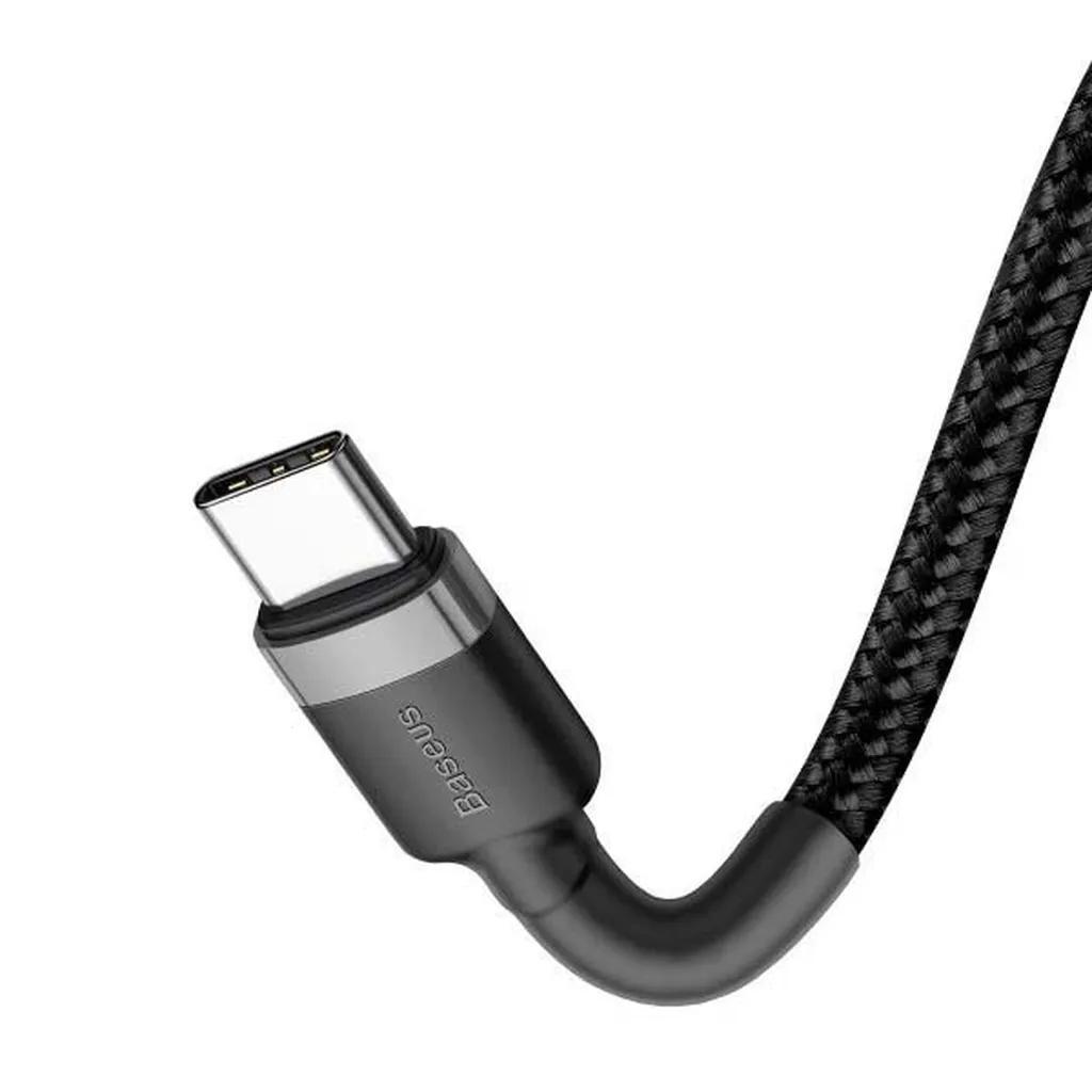 کابل تبدیل USB به USB-C باسئوس مدل Cafule طول 0.5 متر - تصویر 4