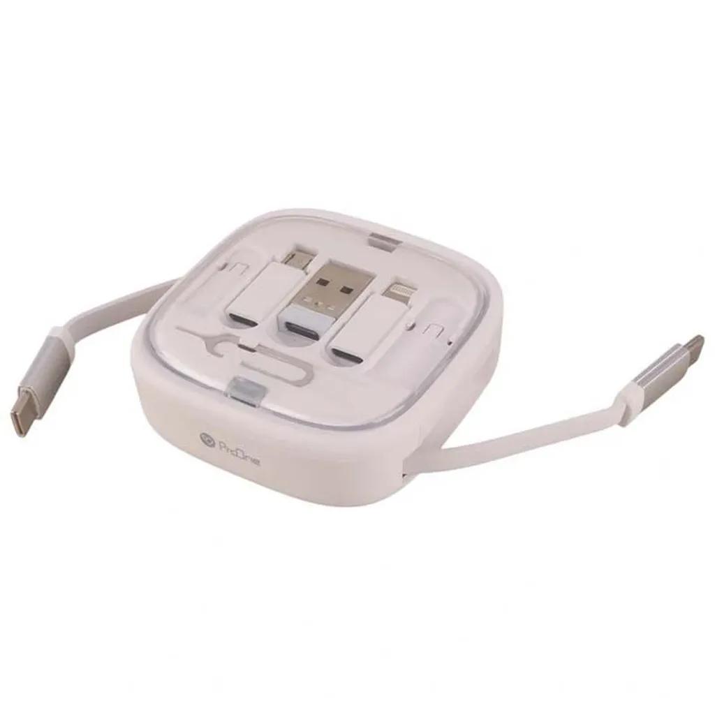 کابل تبدیل USB-C به USB-C / لایتنینگ / USB / microUSB پرووان مدل PCK003 طول 0.27 متر - تصویر 6