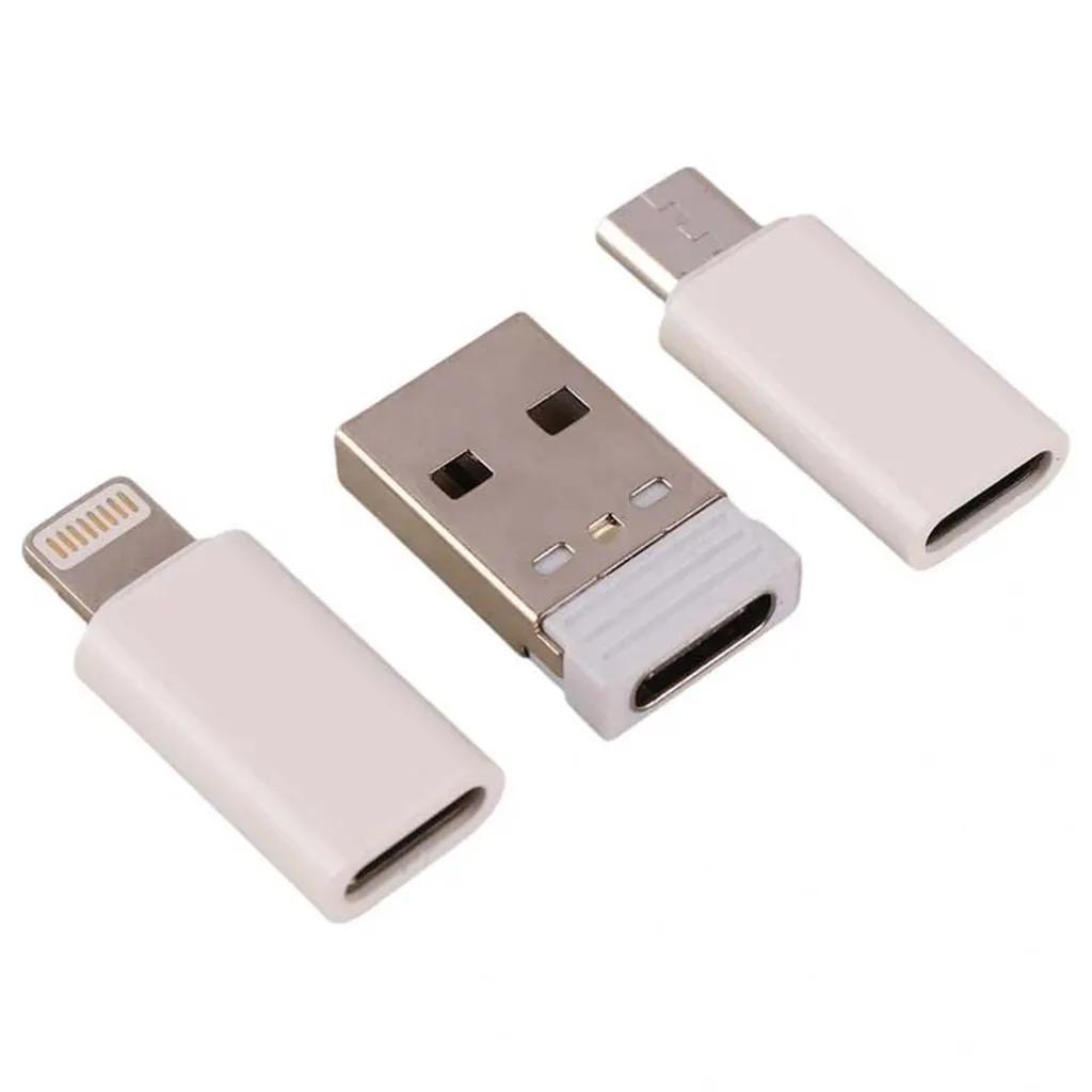 کابل تبدیل USB-C به USB-C / لایتنینگ / USB / microUSB پرووان مدل PCK003 طول 0.27 متر - تصویر 3