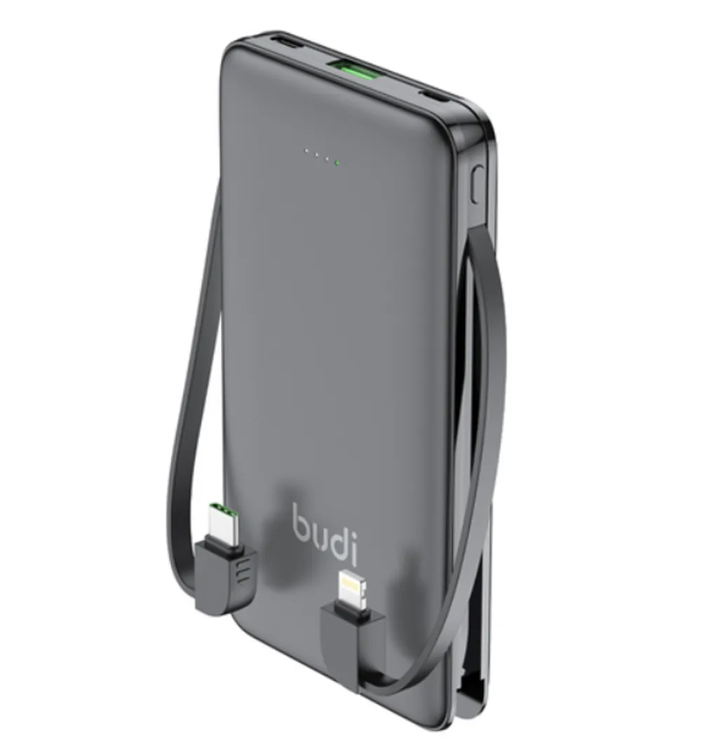 پاوربانک 22.5 وات بودی مدل PB823B ظرفیت 10000 میلیآمپرساعت به همراه 2 کابل USB-C و lightning - تصویر 5
