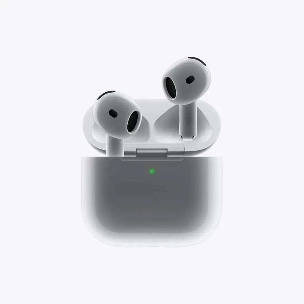 هدفون بلوتوثی اپل مدل AirPods 4 فاقد قابلیت نویز کنسلینگ، درگاه شارژ USB Type-C، شارژ بی سیم، با قابلیت اتصال به چند دستگاه، پشتیبانی از فرمان لمسی، نشانگر LED، پشتیبانی از دستیار صوتی، مقاوم در برابر آب - تصویر 3