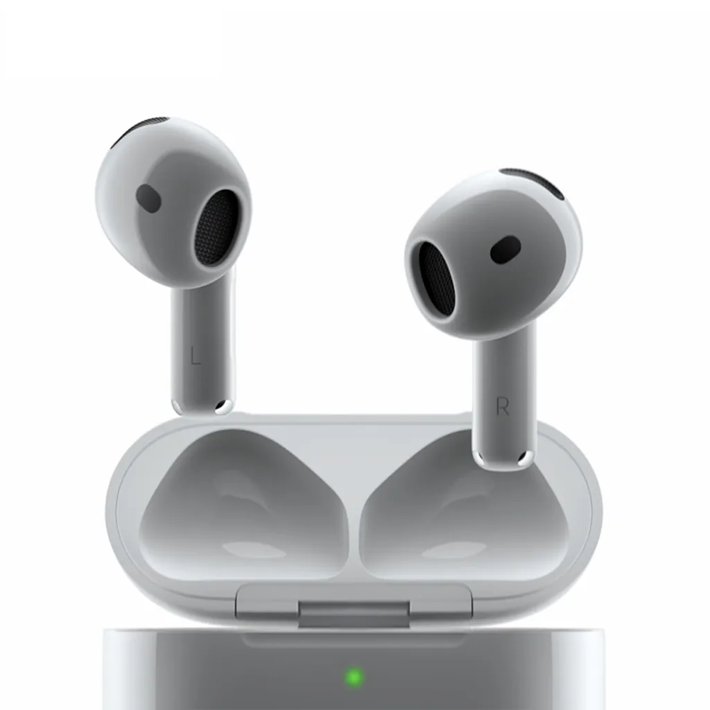 هدفون بلوتوثی اپل مدل AirPods 4 فاقد قابلیت نویز کنسلینگ، درگاه شارژ USB Type-C، شارژ بی سیم، با قابلیت اتصال به چند دستگاه، پشتیبانی از فرمان لمسی، نشانگر LED، پشتیبانی از دستیار صوتی، مقاوم در برابر آب - تصویر 8