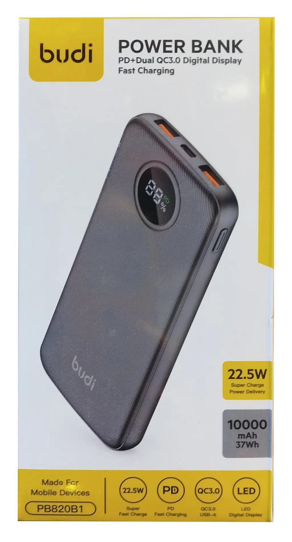 پاوربانک 22.5 وات بودی مدل PB820B1 ظرفیت 10000 میلی‌آمپرساعت - تصویر 4