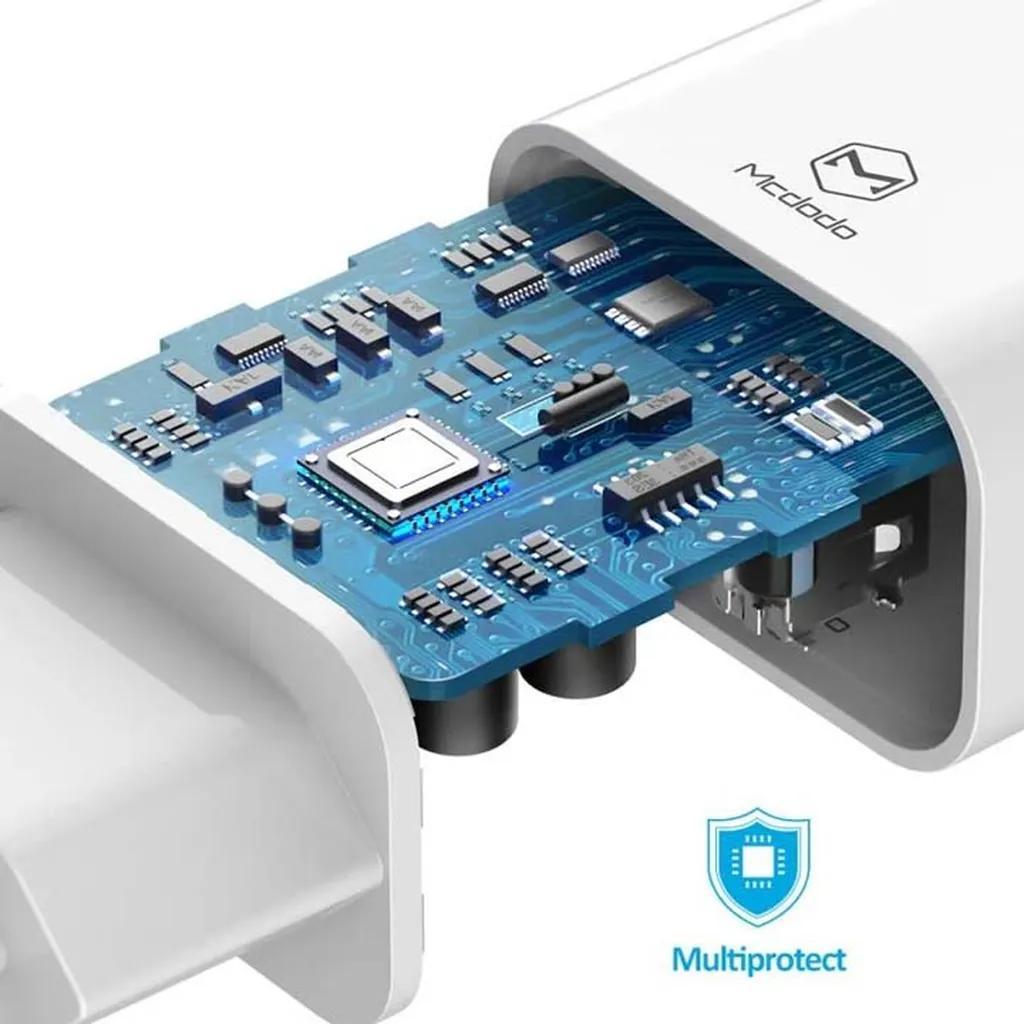 شارژر دیواری مک دودو مدل CH-6721 به همراه کابل تبدیل USB-C - تصویر 4
