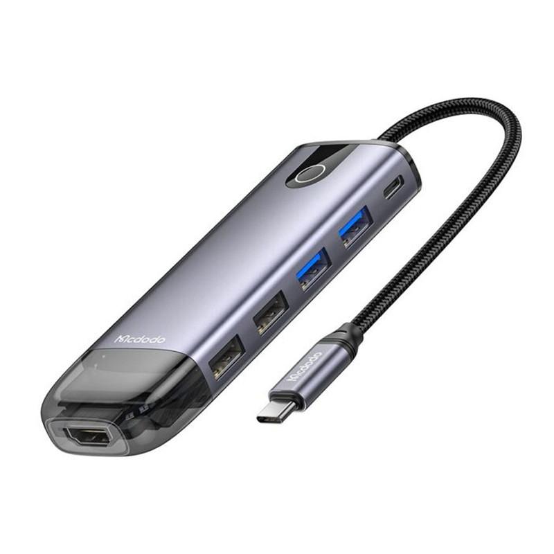 هاب 10 پورت USB-C مک دودو مدل HU-7420 - تصویر 1