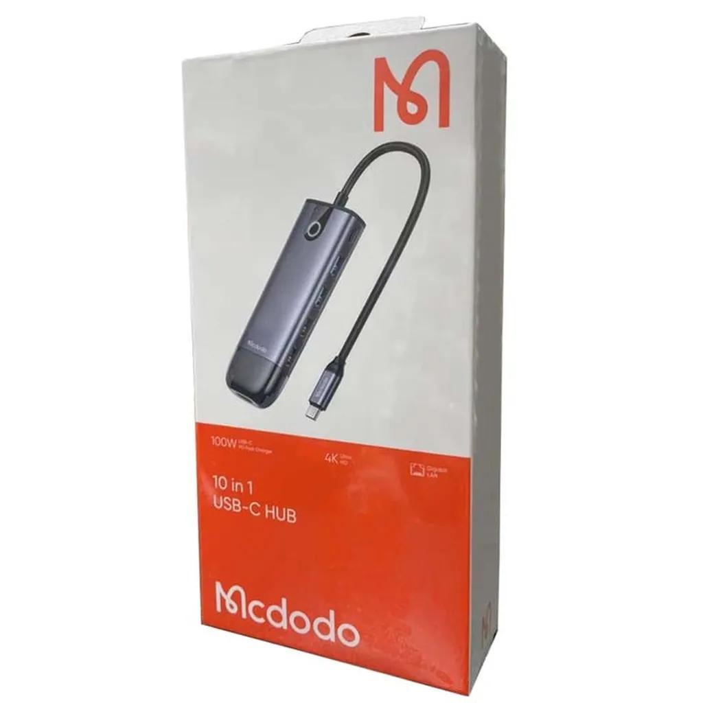 هاب 10 پورت USB-C مک دودو مدل HU-7420 - تصویر 4