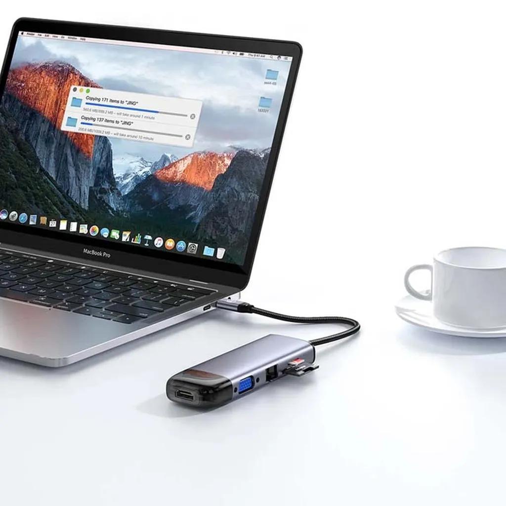هاب 10 پورت USB-C مک دودو مدل HU-7420 - تصویر 10