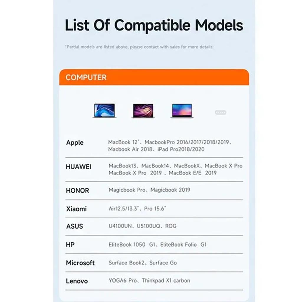 هاب 10 پورت USB-C مک دودو مدل HU-7420 - تصویر 11