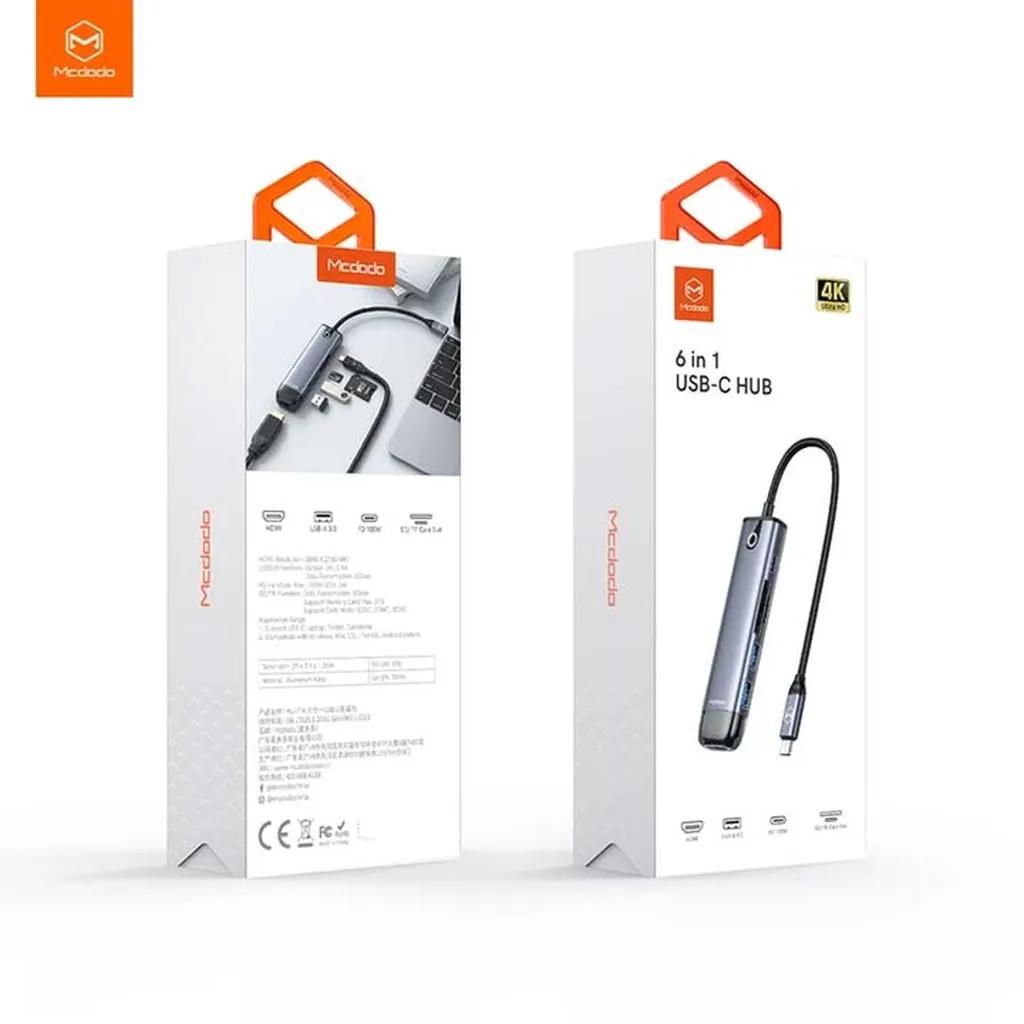 هاب 6 پورت USB-C مک دودو مدل MC-HU-7740 - تصویر 5