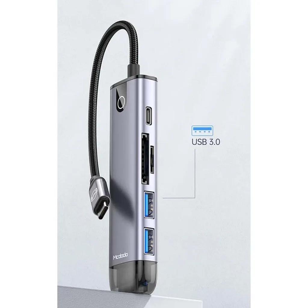 هاب 6 پورت USB-C مک دودو مدل MC-HU-7740 - تصویر 9