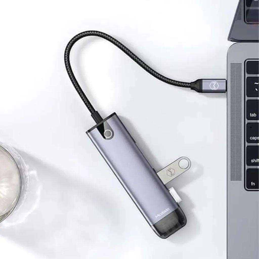هاب 6 پورت USB-C مک دودو مدل MC-HU-7740 - تصویر 7