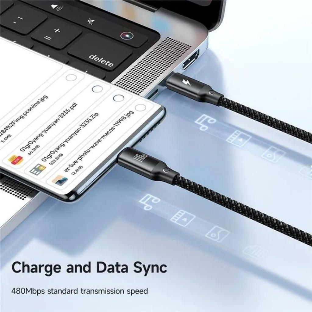 کابل تبدیل USB-C به میکرو اپل واچ/لایتنینگ/USB-C مک دودو مدل ca-4940 طول 1.2 متر - تصویر 2