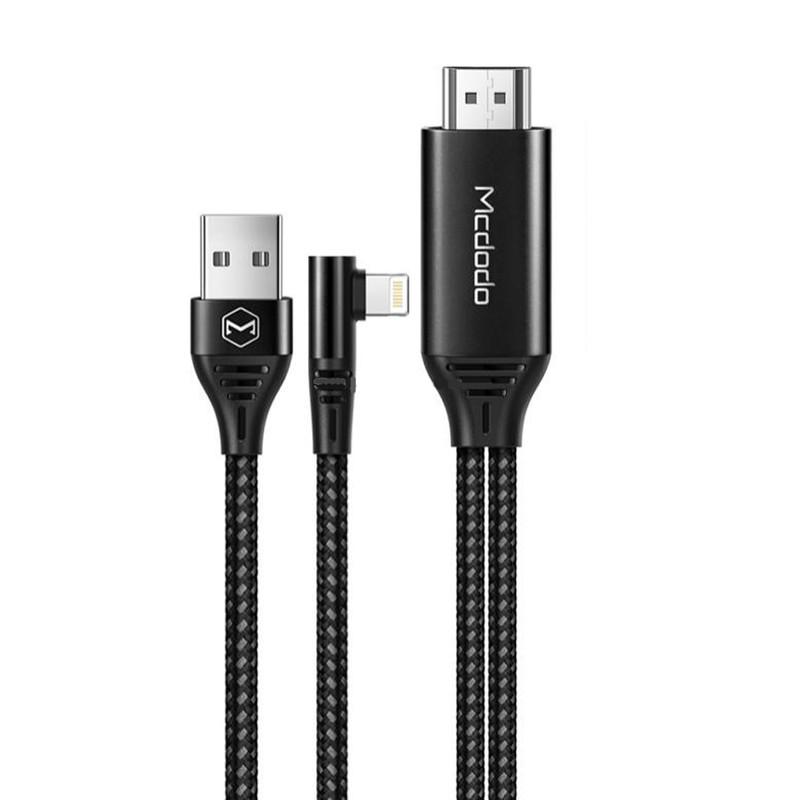 کابل تبدیل لایتنینگ به HDMI مک دودو مدل CA-6400 طول 2 متر - تصویر 1