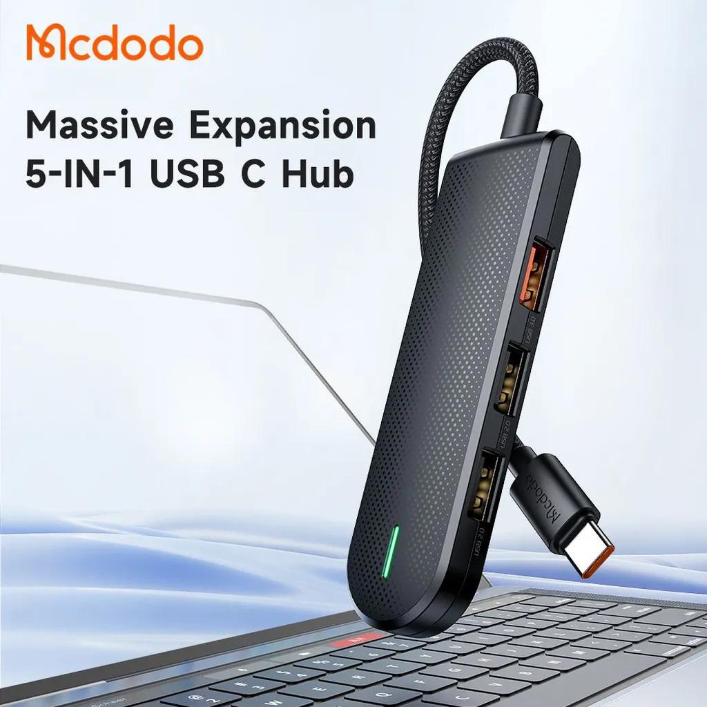 هاب 5 پورت USB-C مک دودو مدل HU-1430 - تصویر 6