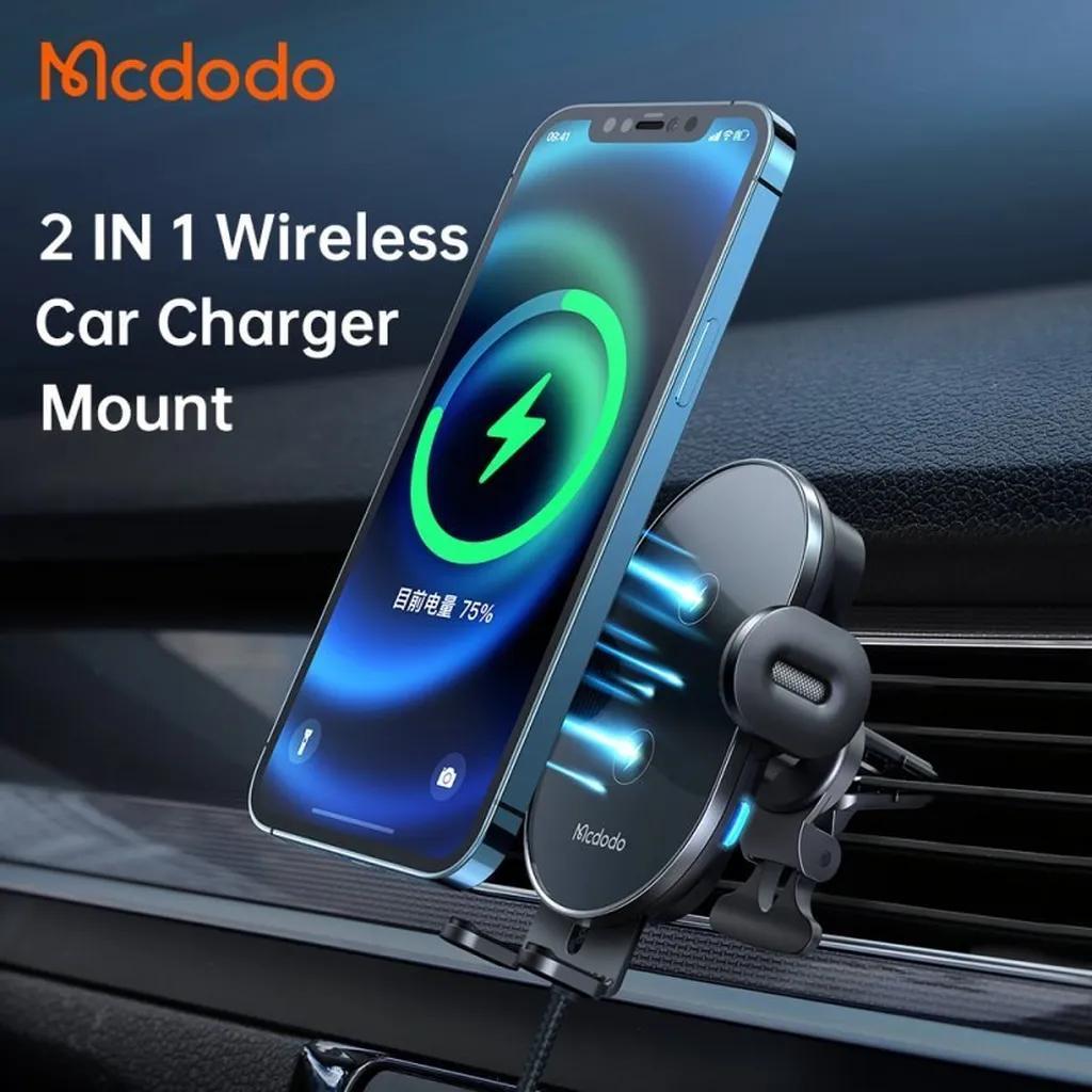 پایه نگهدارنده و شارژر بی سیم گوشی موبایل مک دودو مدل CH_1600 - تصویر 9