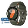 ساعت هوشمند سامسونگ مدل Galaxy Watch 7 40mm دارای قابلیت های کنترل موسیقی (Music Player)، قابلیت مکالمه از طریق بلوتوث، قابلیت تغییر طرح ساعت یا تم، صفحه همیشه روشن (Always-on Display)، پشتیبانی از دستیار صوتی بند پلاستیک - بندانگشتی 1