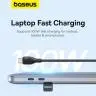 کابل تبدیل USB-C به USB-C باسئوس مدل CATYS-100W طول 1 متر - بندانگشتی 6