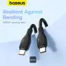 کابل تبدیل USB-C به USB-C باسئوس مدل CATYS-100W طول 1 متر - بندانگشتی 14