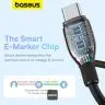 کابل تبدیل USB-C به USB-C باسئوس مدل CATYS-100W طول 1 متر - بندانگشتی 13