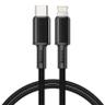 کابل تبدیل USB-C به لایتنینگ باسئوس مدل CATLGD طول 1 متر - بندانگشتی 1