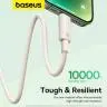 کابل تبدیل USB-C به لایتنینگ باسئوس مدل CATLGD طول 1 متر - بندانگشتی 5